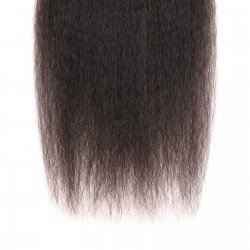 Brazilian Remy Hair Weave Kinky Straight Hair 